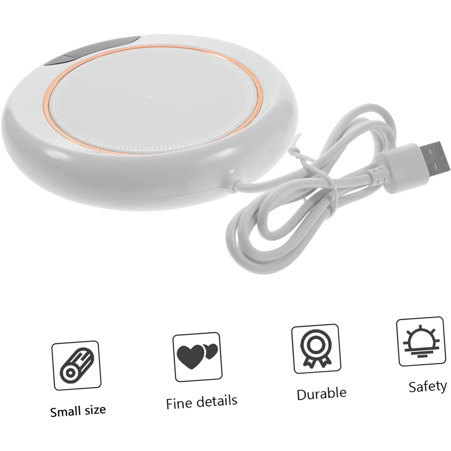 USB Warm Coaster Heated Coffee Mug Portable Office Desk Portable Cup, Heater Coffee Mug Warmer Electric Cup Warmer (1 Pc) USB Warm Coaster Heated Coffee Mug Portable Office Desk Portable Cup, Heater Coffee Mug Warmer Electric Cup Warmer (1 Pc)